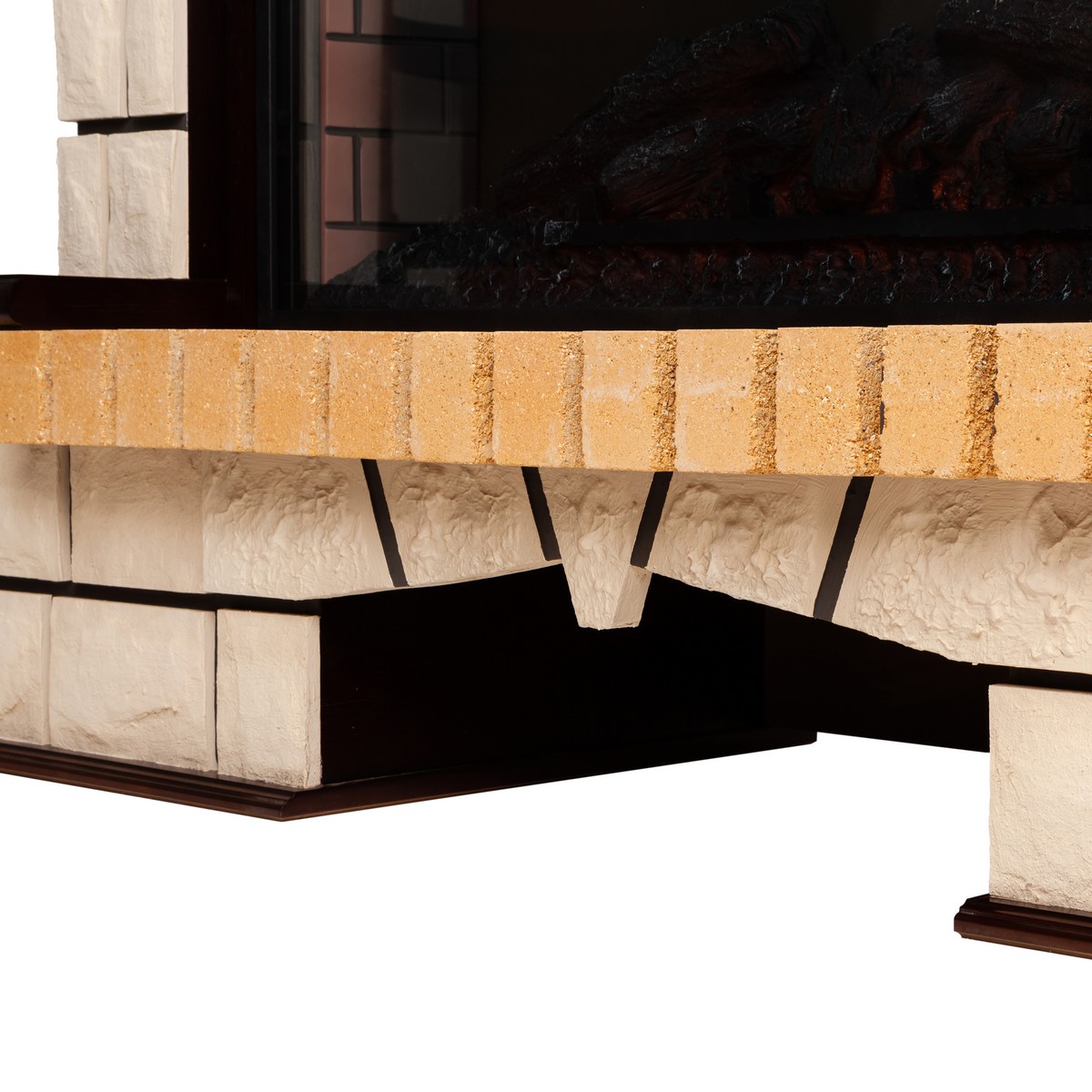 Электрокамин RealFlame Stone 33 AO античный дуб с очагом Epsilon 33