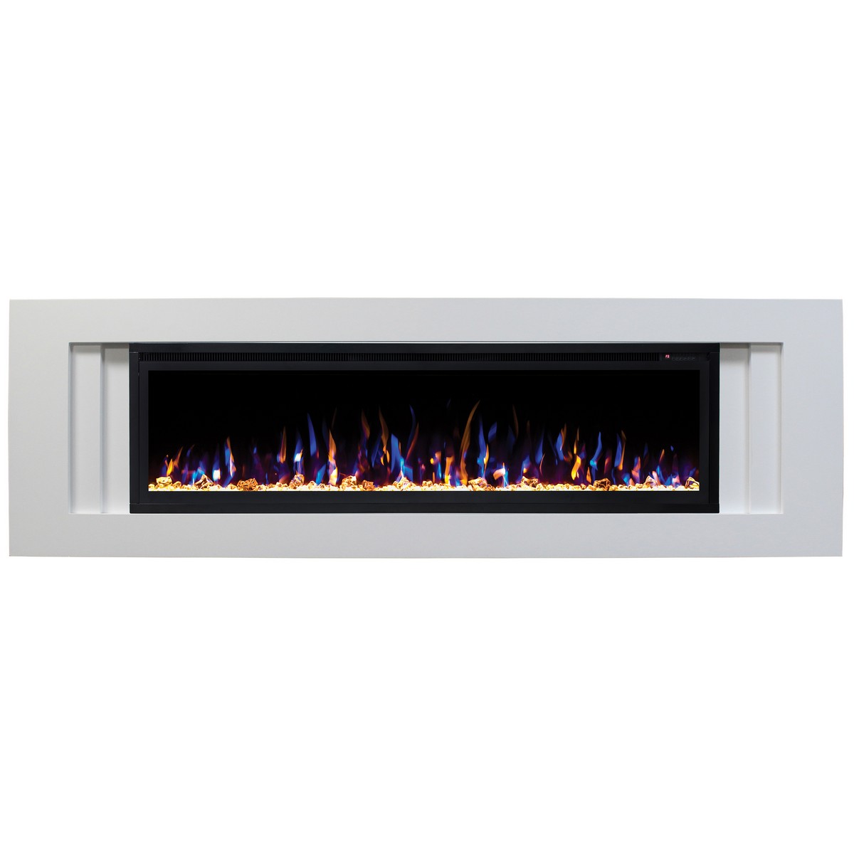 Электрокамин RealFlame Stockholm 60 WT белый с очагом Saphir 60