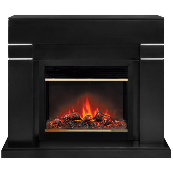 Электрокамин RealFlame Lindelse 26 BL черныйM черный с очагом Moonblaze