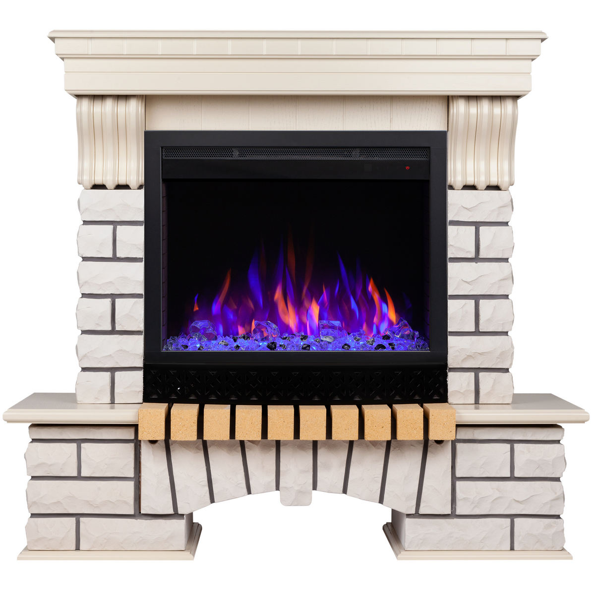 Электрокамин RealFlame Country WT с очагом Saphir 25,5