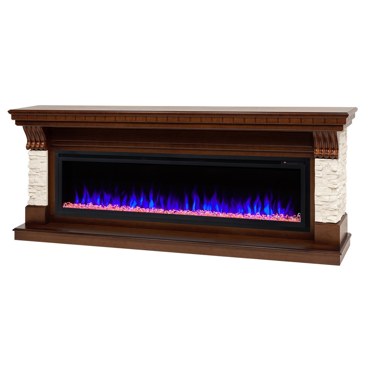 Электрокамин RealFlame Michigan 60 AO античный дуб с очагом Saphir 60