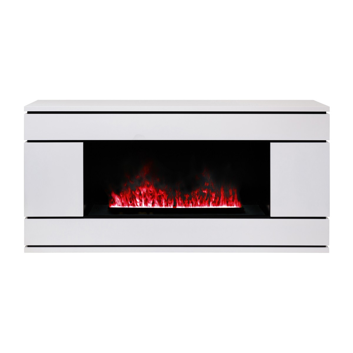 Каминокомплект VEGA/ВЕГА Белый матовый с очагом Электроочаг CASSETTE/КАССЕТА LED 1000