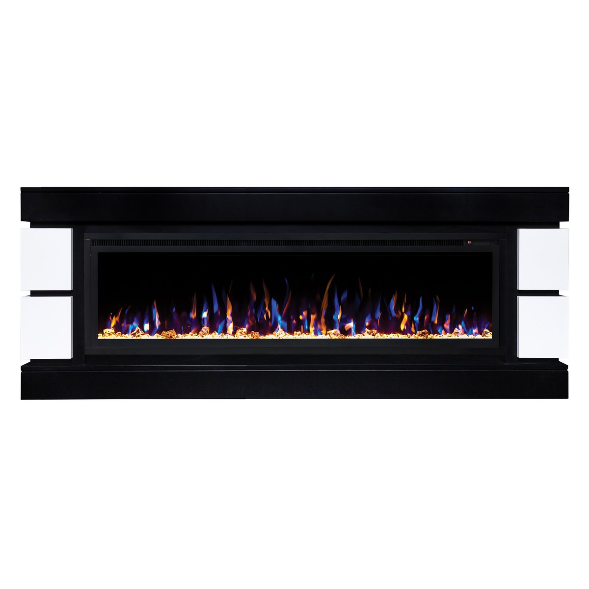 Электрокамин RealFlame Denver 60 BLM черный с очагом Saphir 60