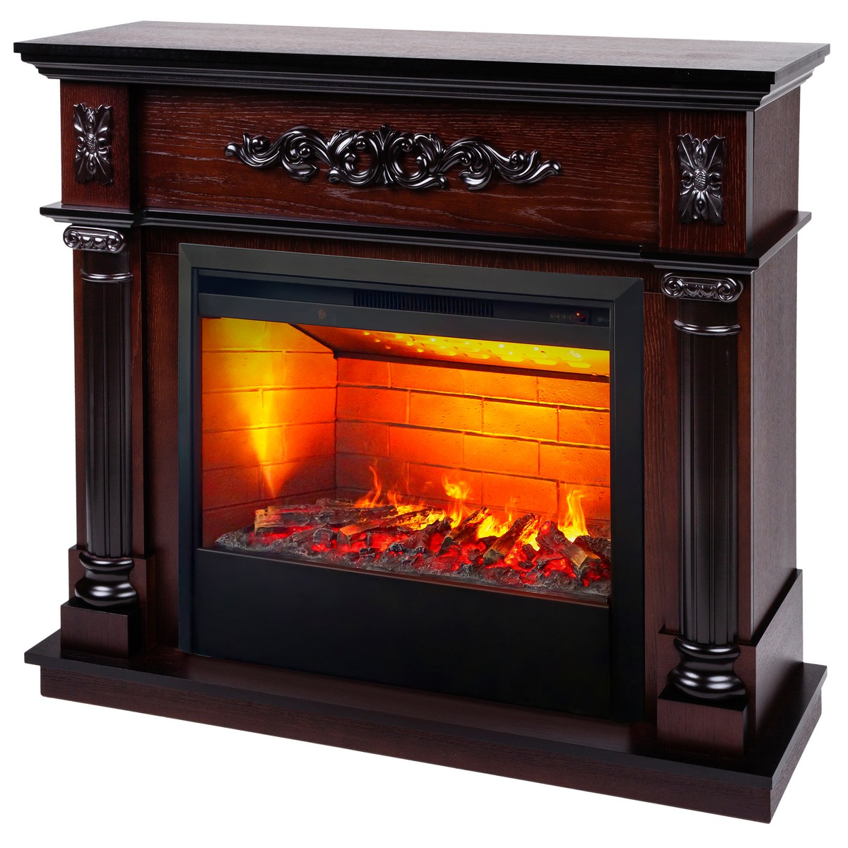 Электрокамин RealFlame Silvia 26 AO с очагом 3D Helios 26