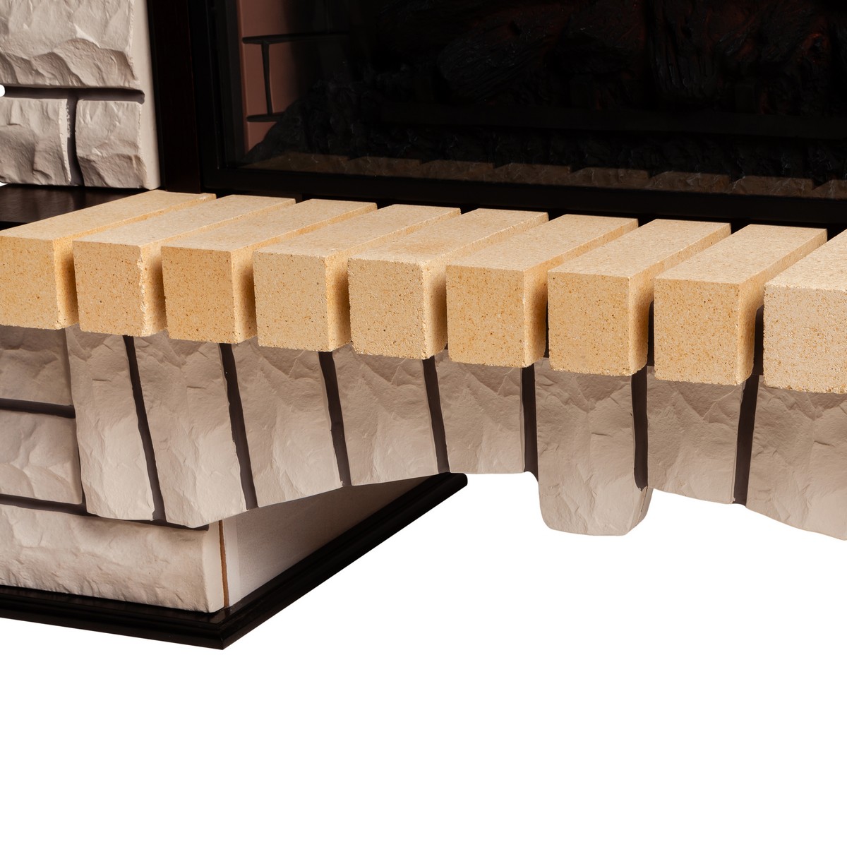 Электрокамин RealFlame Country 26 AO античный дуб с очагом 3D Novara