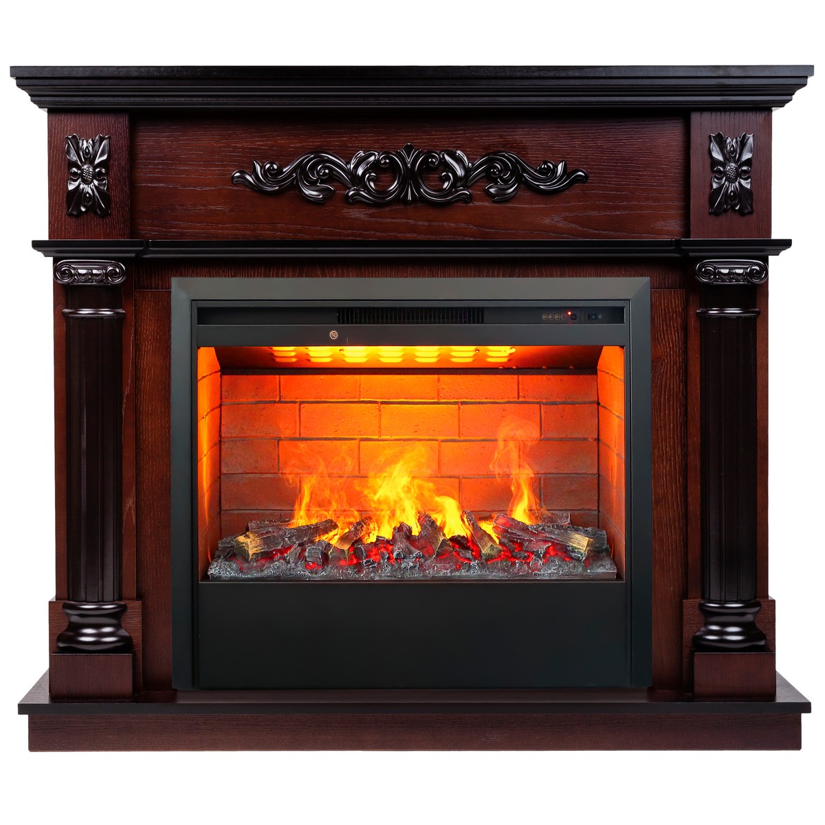 Электрокамин RealFlame Silvia 26 AO с очагом 3D Helios 26