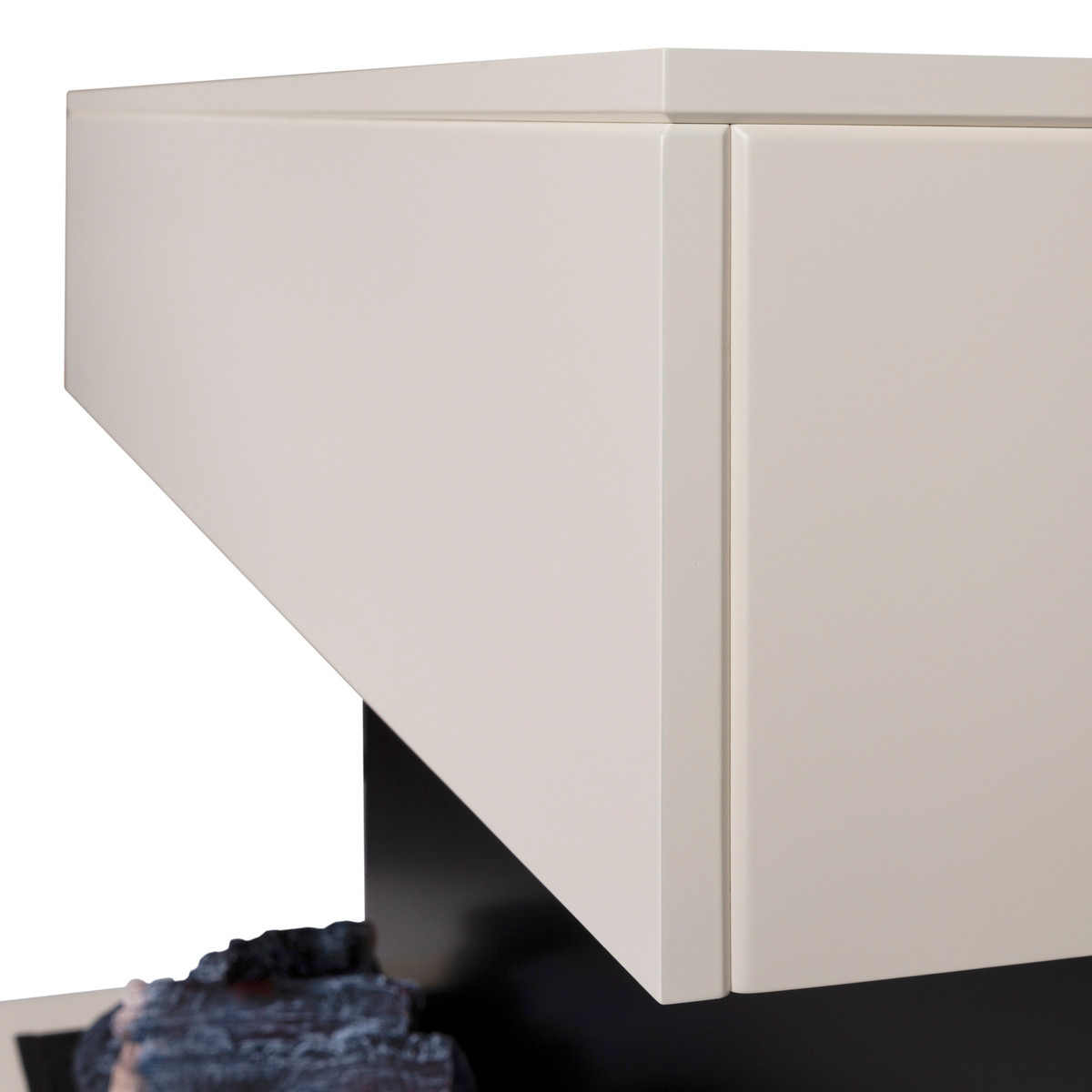 Портал каминный из МДФ RealFlame Modern 1000 белый Белый дуб