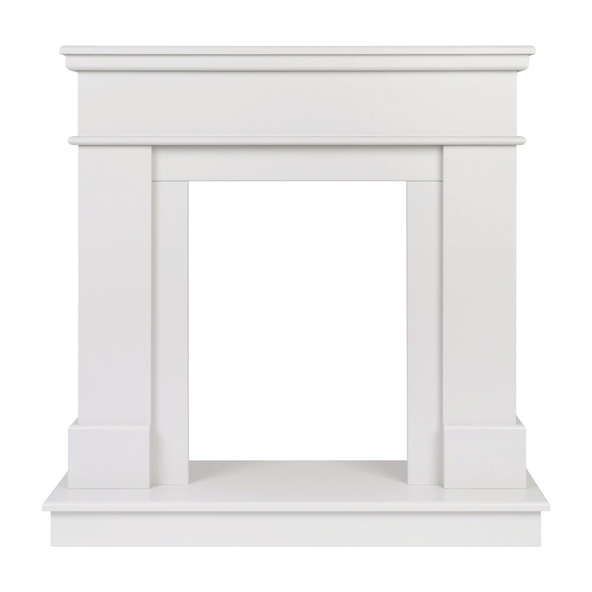 Портал каминный из МДФ RealFlame Selena под очаги (Majestic, Fobos, Eugene, 3D Olympic) белый P512
