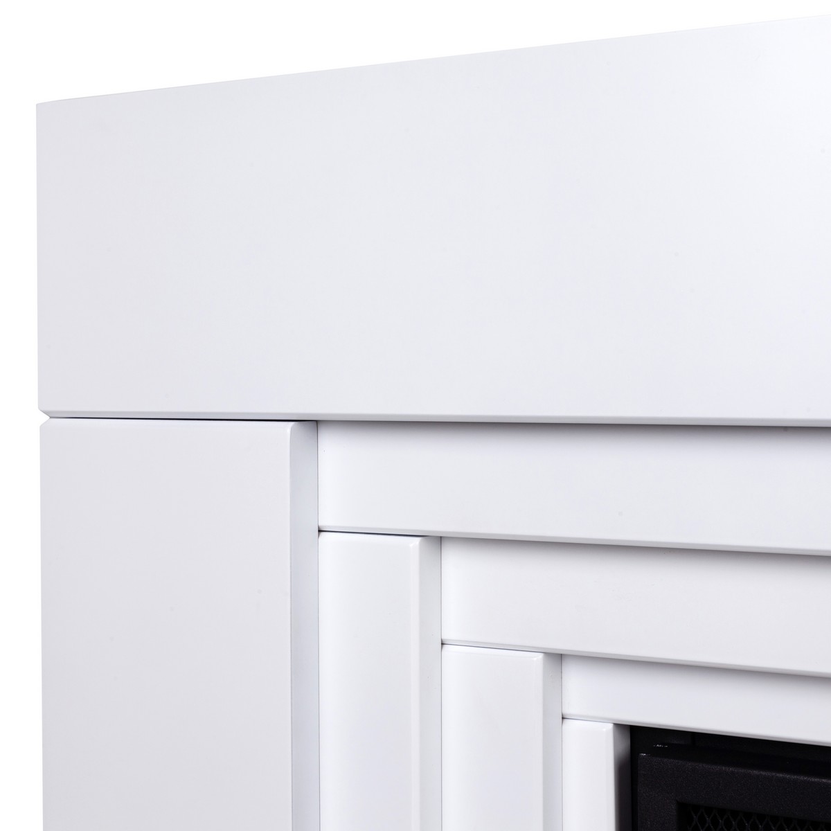 Каминокомплект STANLEY/НЕО Белый матовый с очагом Электроочаг HELIOS/ГЕЛИУС 26