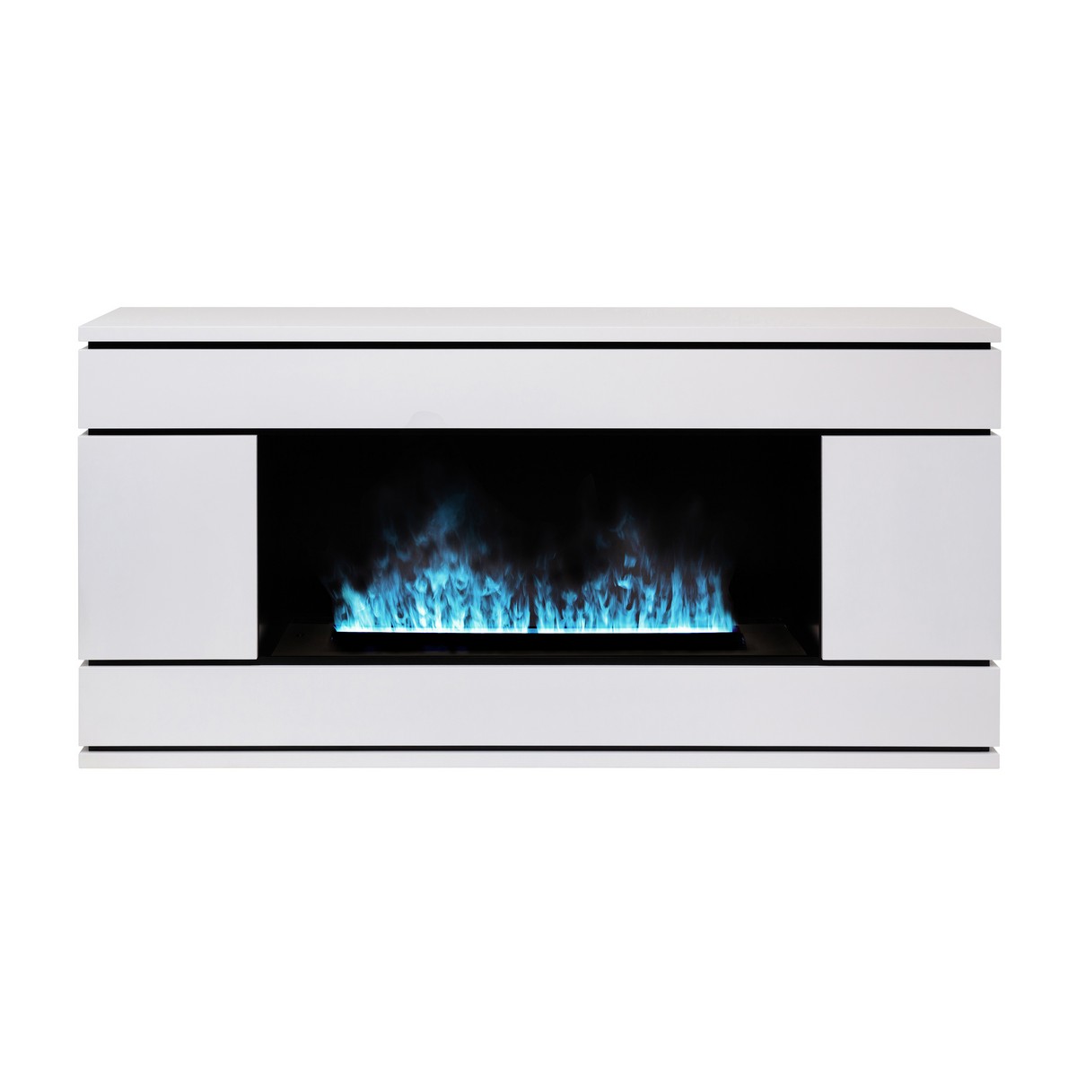 Каминокомплект VEGA/ВЕГА Белый матовый с очагом Электроочаг CASSETTE/КАССЕТА LED 1000